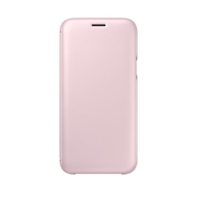 Луксозен калъф тефтер FLIP WALLET оригинален EF-WJ530CPEGWW за Samsung Galaxy J5 2017 J530F розов / pink